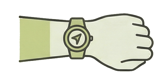 Récepteur GPS type montre