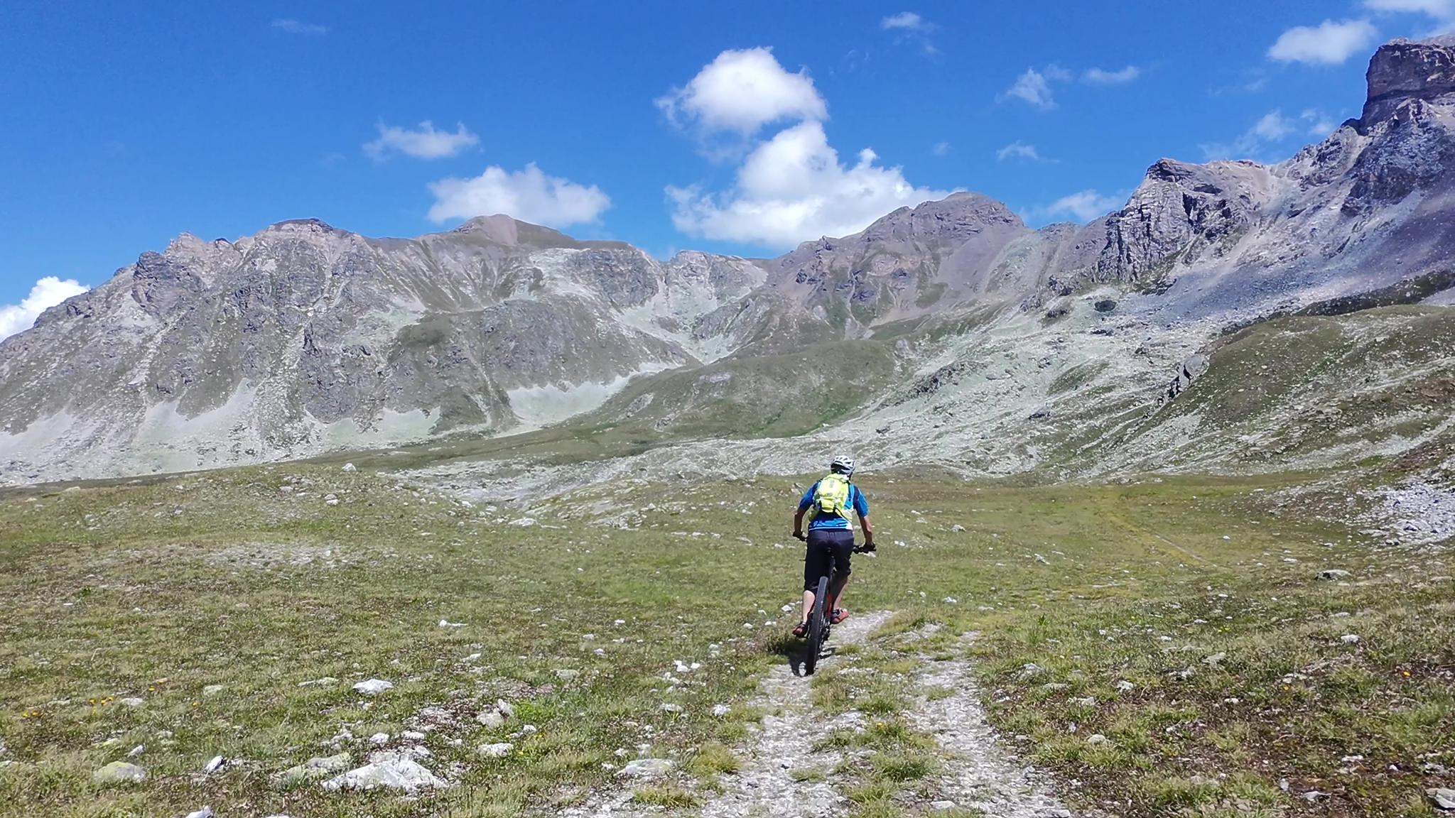 Descente vers Combavert